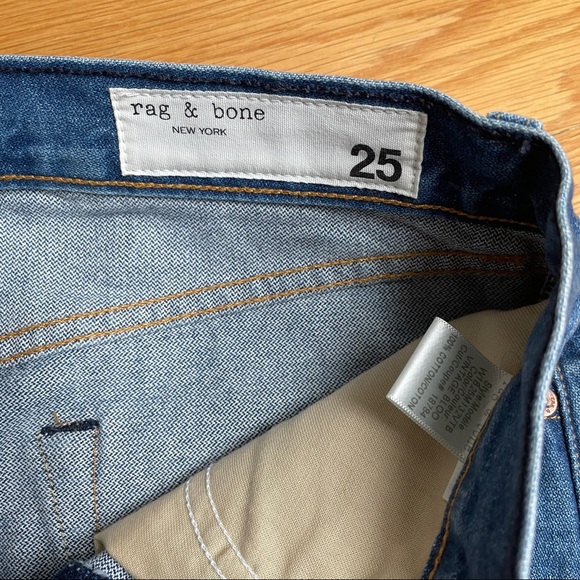 Rag and Bone Suji Skirt in Vintage Bloo wash - Picture 3 of 9